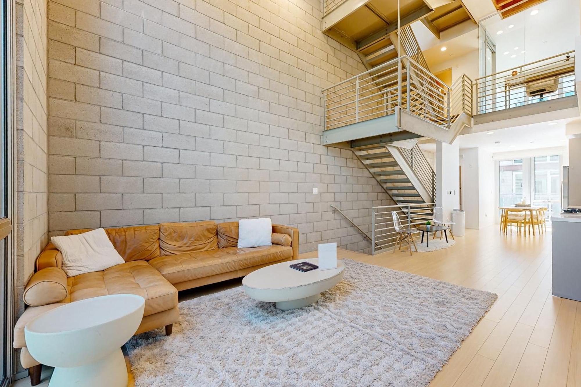 Modern Loft-Style Townhouse In Los Angeles Buitenkant foto